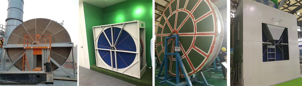 沸石濃縮轉輪裝置圖片