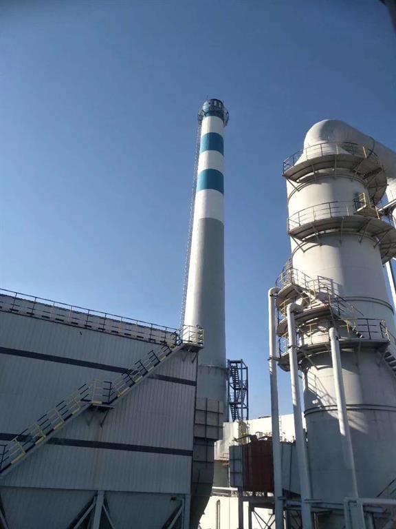 供熱公司熱水鍋爐脫硫脫硝+除塵系統檢修維護